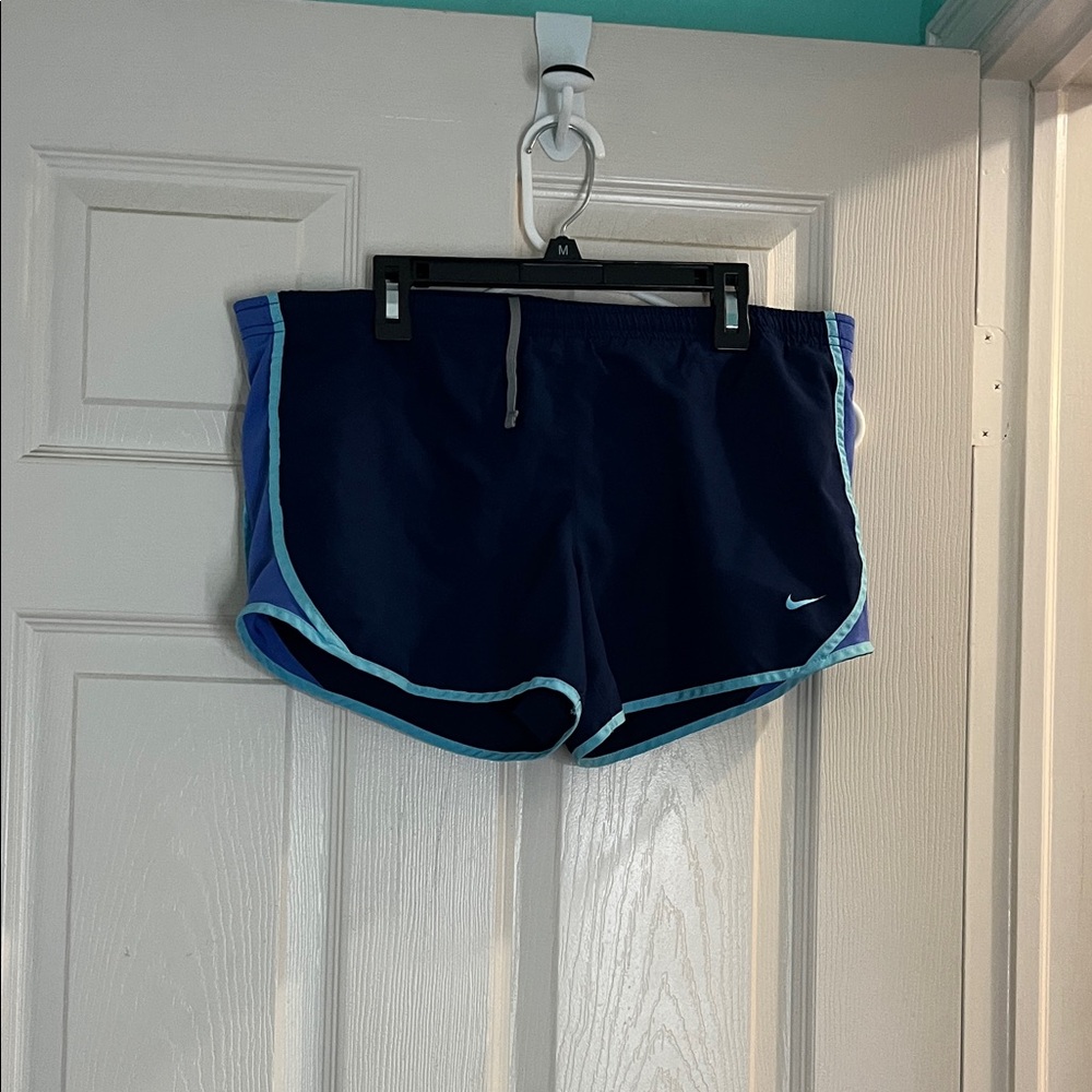 Nike Kids Dark Blue Athletic Shorts